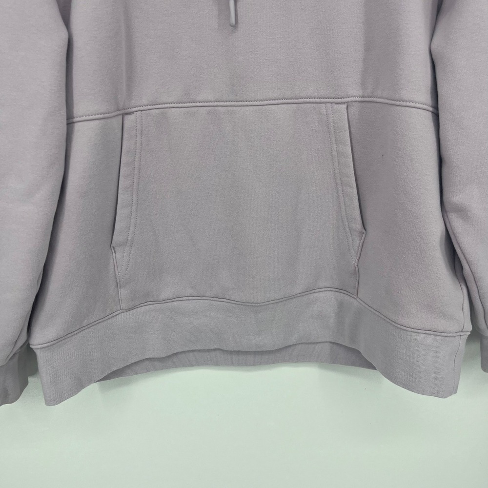 Athleta Retroplush Hoodie Womens Medium Lavender Purple Pullover Sweatshirt - Picture 11 of 16